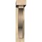 Ekena Millwork Funston Block Rough Sawn Bracket w/ Offset Brace, Douglas Fir, 4"W x 18"D x 18"H BKT0402X18X18FST05RDF - alternate 2